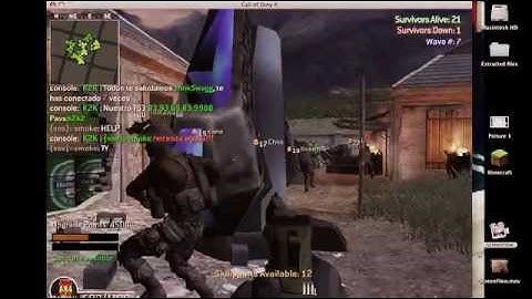 Call of Duty 4 MAC Zombies mod gameplay!