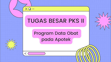 Tugas Besar PKS II - Program C++ Data Obat pada Apotek