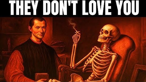 They Don’t Love You — They Need You | Machiavellian Truth About Human Behavior