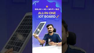 ⚡ ONE BOARD. 4G   Wi-Fi   BLE   SOLAR. | All-in-One IoT Platform #aeonix #iot #programming