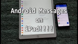 Android Messages on your iPad! screenshot 4