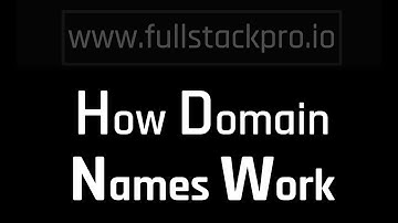 How Domain Names Work