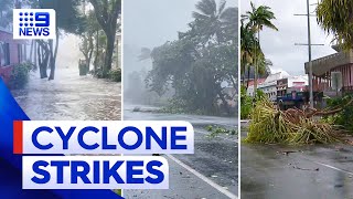 Cyclone Jasper hammering Far North Queensland | 9 News Australia image