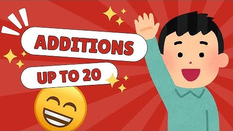 Sums up to 20! - Counting 4 kids - Math practice - Get smart