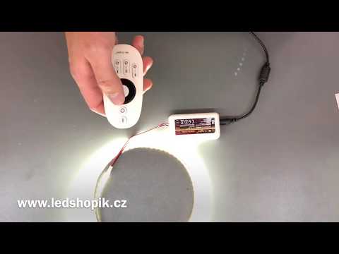 Video: LED pásek s dálkovým ovládáním a ovladačem