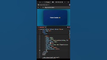 Pure HTML & CSS — Visual Magic Unleashed! #shorts #webdevelopment #shortsfeed #coding #viral #css