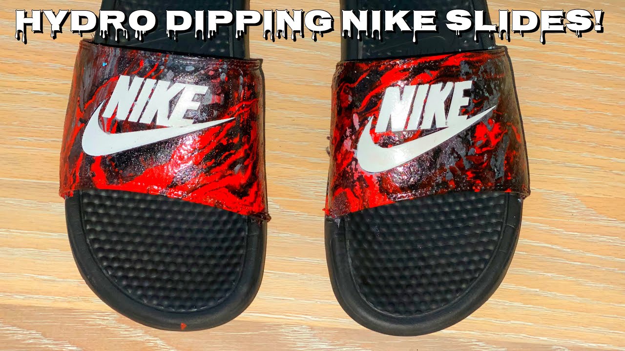 hydro dipping nike slides