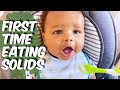 HOW TO MAKE BABY FOOD | STARTING SOLIDS AT 4 MONTHS OLD