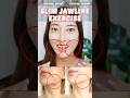 DOUBLE CHIN FAT + FACE LIFT + SLIM NECK🔥JAPANESE FACE YOGA EXERCISE #shorts #faceyoga #faceexercise
