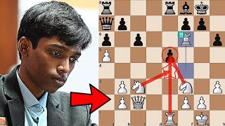 Chess Genius: Praggnanandhaa's Rook Sacrifice Stuns Nodirbek!