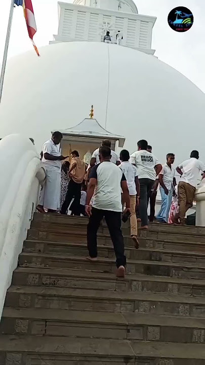 අම්මා සමග කිරි වෙහෙර වදිමු 🙏🙏🙏Kiri Vehera Namami 🙏🙏🙏#shortvideo #srilanka #travelspot
