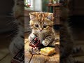 Shocking! The cat sets a trap and waits in silence😺#shorts #tabbycat #trap
