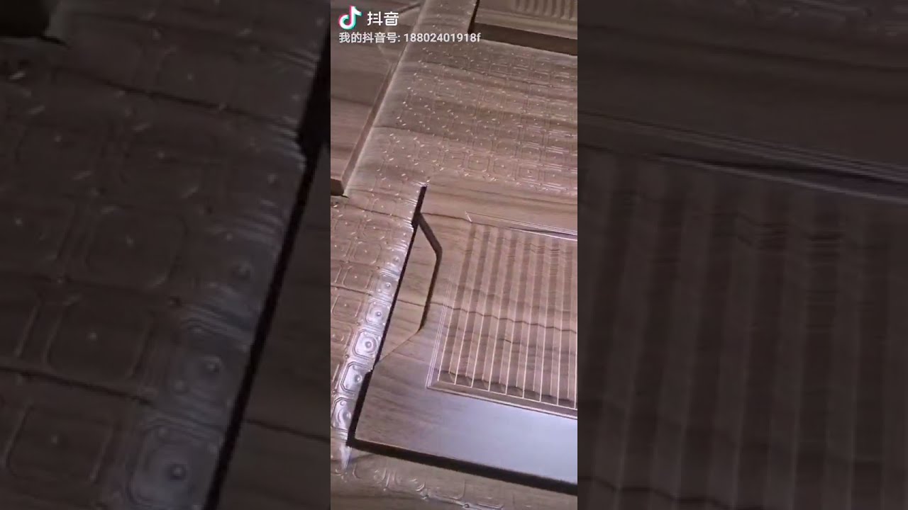 Вырезанные ручки/ Жалюзийные двери из PIN-система автоматическая станок(Louver cabinet door)