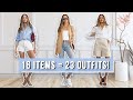 Build Your Summer Wardrobe With Only 16 Items | Capsule Wardrobe