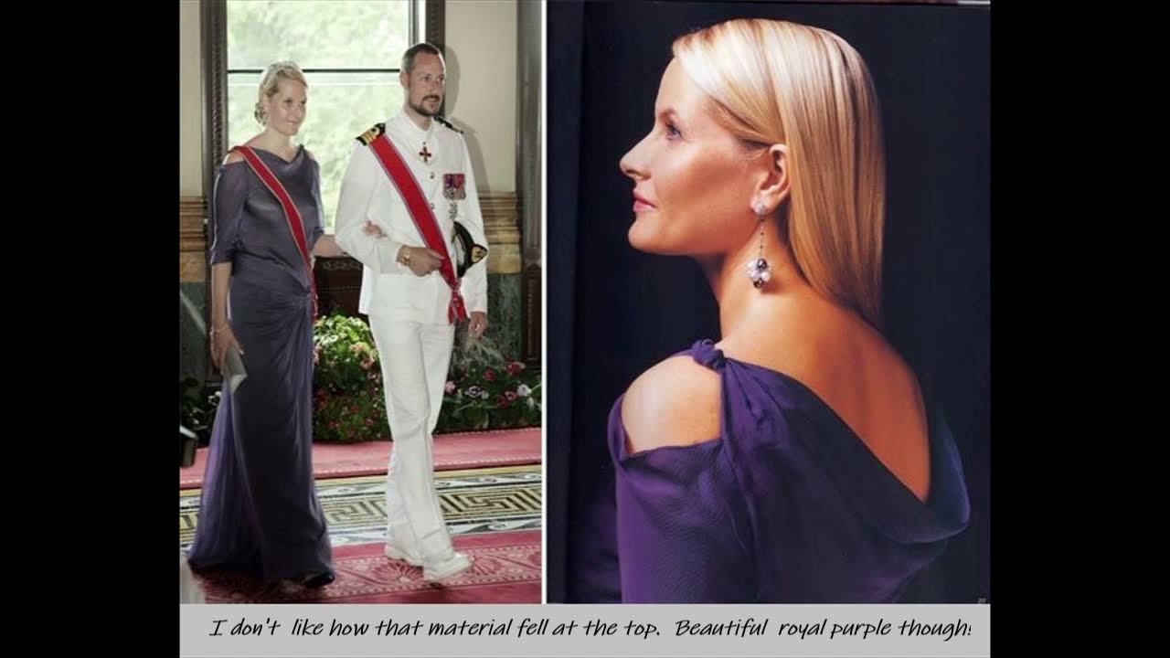 The Marvelous Mette Marit Throws Down in Gowns