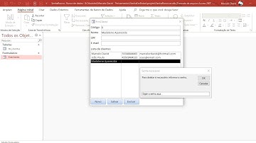 Senha em Botão do Microsoft Access com InputBox - [Passo a Passo]