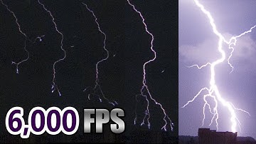 Watch Lightning Strikes Develop at 6,000 FPS