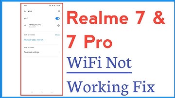 Realme 7 & 7 Pro WiFi Not Working Problem Solve