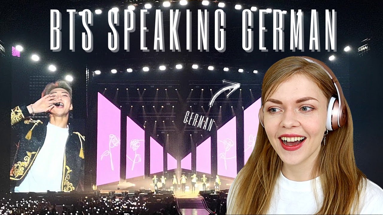 Die Aussprache! Ultimate BTS Speaking German Compilation Reaktion & Anmerkungen