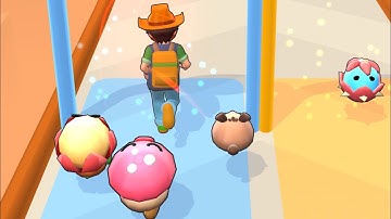 Pocket Monsters Rush - All Levels Gameplay Android, iOS