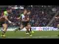 Nick Evans skilful kick sets up Harlequins try