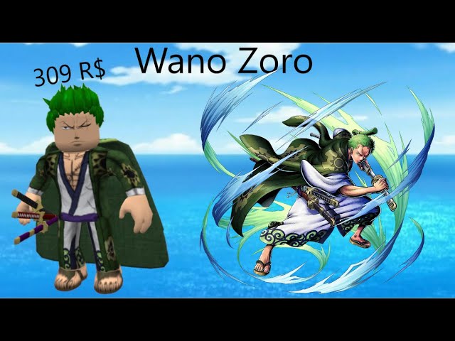 How To Make Zoro Avatar In Roblox (Wano) 