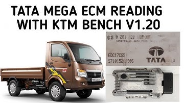 TATA MEGA ECM/ECU PROGRAMMING WITH KTM BENCH | TATA ECM/ECU EDC17C55 READING BY KTM BENCH V1.20