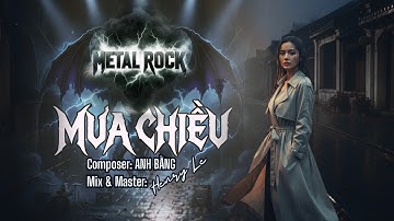 MƯA CHIỀU (Heavy Metal Rock Ballad • Cover of Anh Bằng) | Bản tình ca cô đơn giữa cơn mưa phố cũ