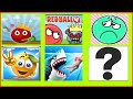 Red ball 4,Blue Ball 10,Red Ball 3d,Hungry Shark Evolution.От котика Браяна про красный шар 4