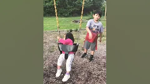 Having little fun with my little sister