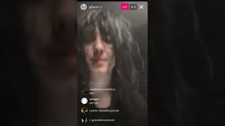 gl0wrm instagram live (chatting & snippet)