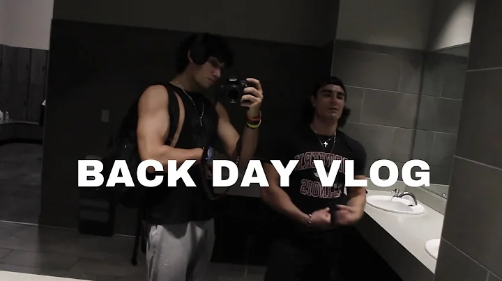 BACK & BICEP WORKOUT VLOG + POST WORKOUT MEALS