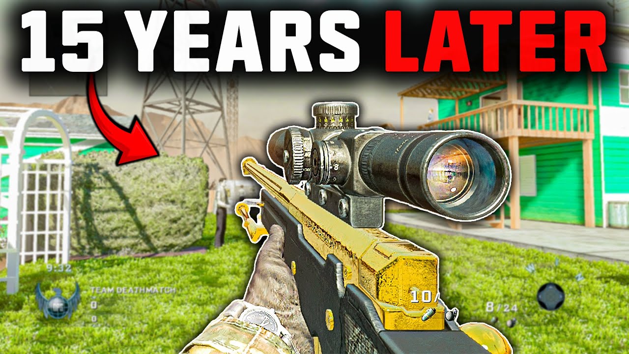 В Black Ops 1 снайперская стрельба по-прежнему невозможна (спустя 15 лет).