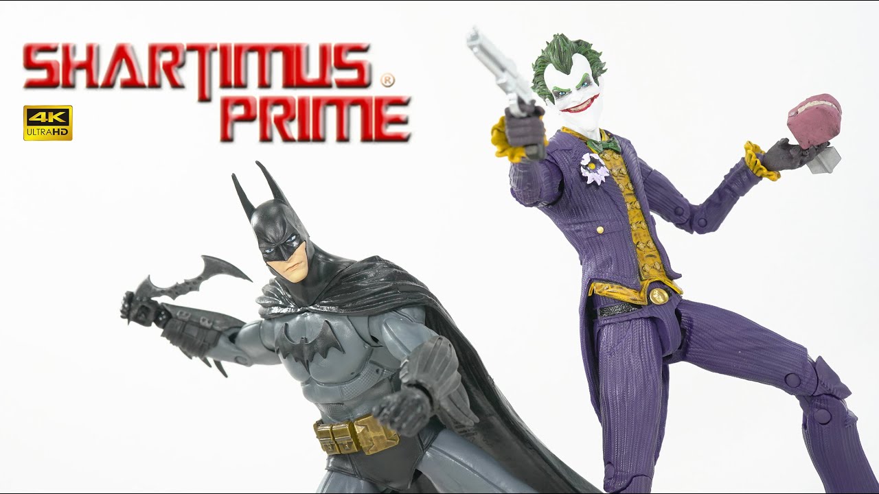 McFarlane Toys Batman & Joker Arkham Asylum DC Multiverse 7 Inch Video Game Action  Figure Review - YouTube