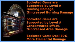 How to craft a High Budget Righteous Fire Helmet! 3.19 [Pathofexile]