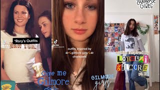 Gilmore Girls recreated outfits|TikTok Complation