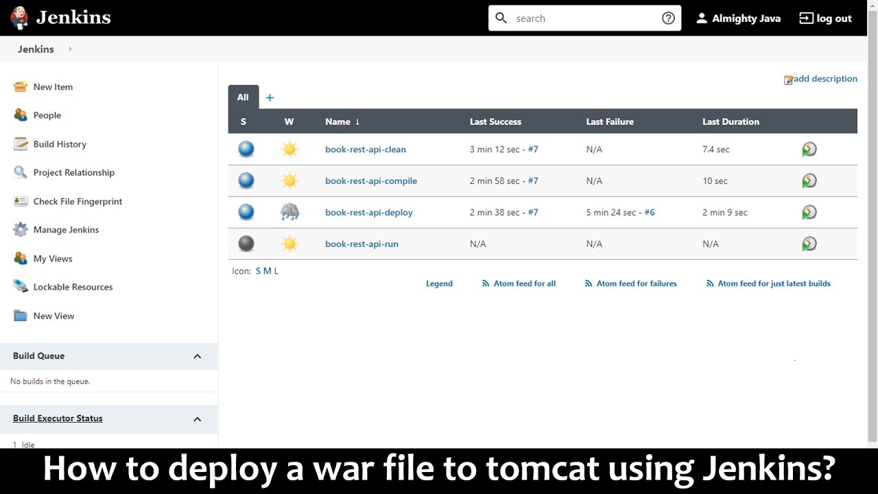Deploy A War File To Tomcat Using Jenkins | Automate The Deployment Process Using Jenkins