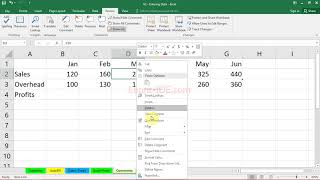 0205 Adding comments   Excel 2016 Essential Training