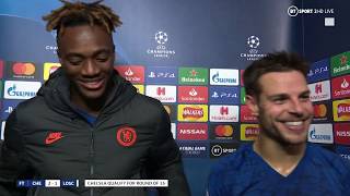 Details The Champions League is where Chelsea belongs Tammy Abraham and César Azpilicueta speak post-match Update