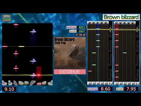 GITADORA / Brown blizzard - EXTREME (GuitarFreaks XG2 & DrumMania XG2)