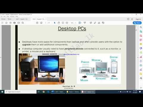 Chapter 1 - Digital Devices - Part 1 - Edexcel IGCSE ICT 9-1