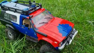 Original WPL C24 Crawler modified with WCP Models Dual 180 setup