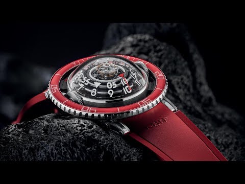 MB&F; HM7 Aquapod Platinum Red