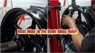 Best Dent Motorcycle Wheel Repair and Alignment Proces / Only @ Act Dynamis