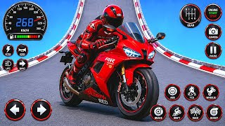 Crazy GT Bike Mega Ramp Impossible Racing - Bike Stunts Impossible Tracks - Android GamePlay screenshot 5