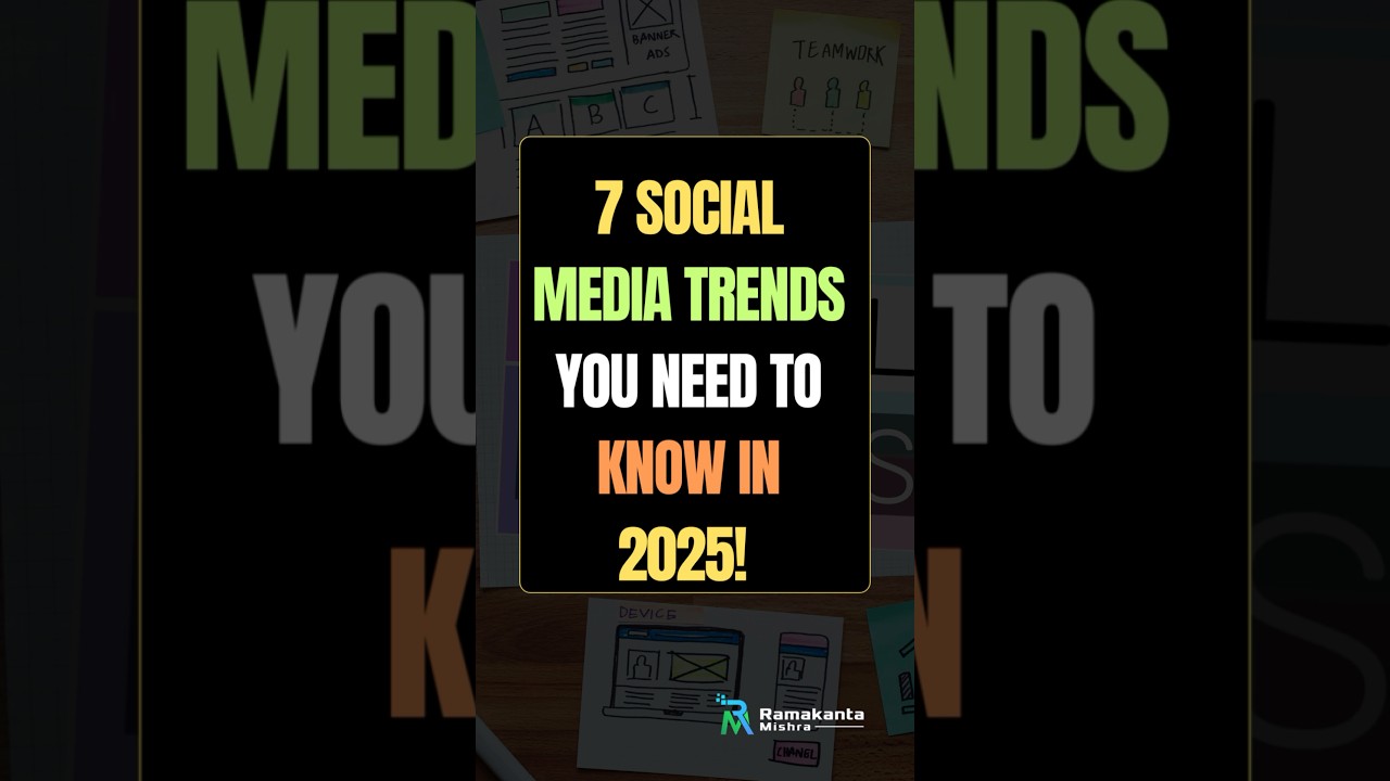 7 Social Media Trends You NEED to Know in 2025! Stay ahead or get left behind!