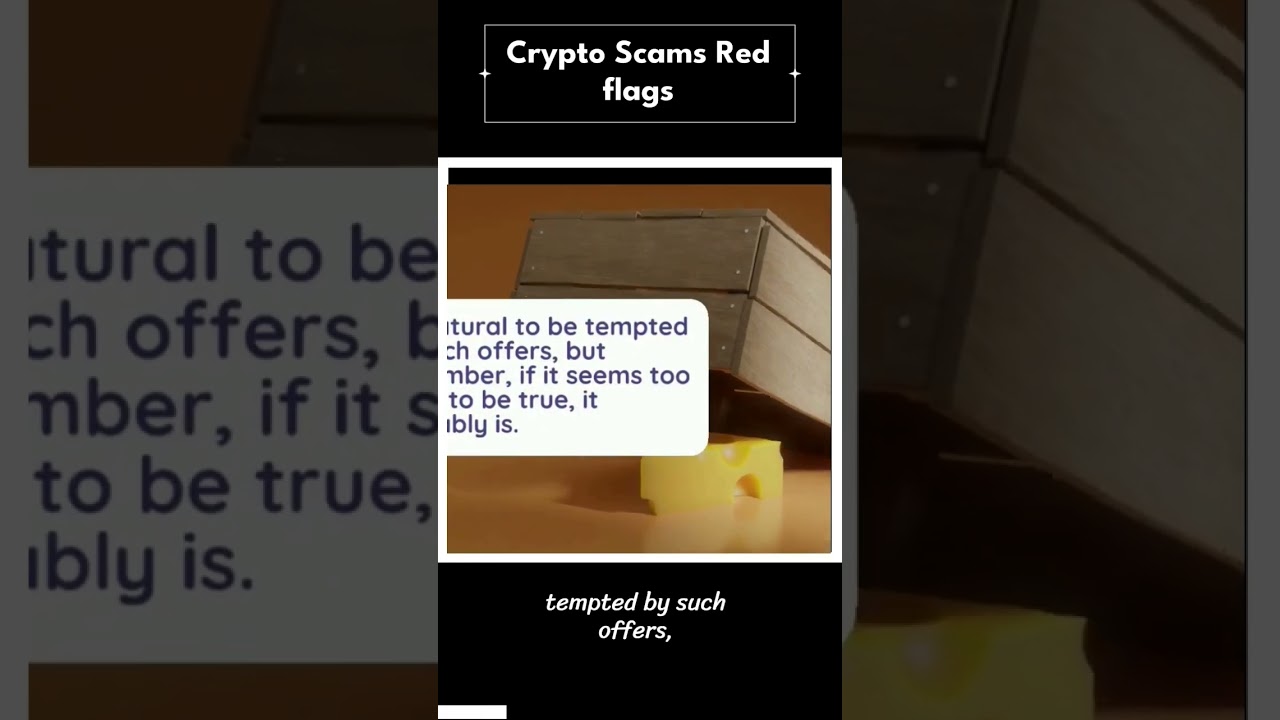 Crypto scam red flags series pt1
