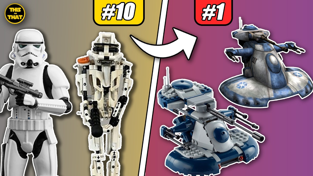 Top 10 Most Inaccurate LEGO Star Wars Sets Ever