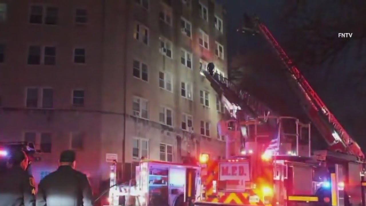 Dozens displaced after fire tears through NJ apartments