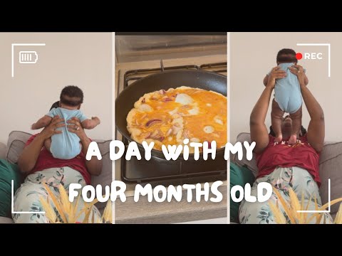 A realistic day in my life as a new mum with a Four month old + TikTok Unboxing